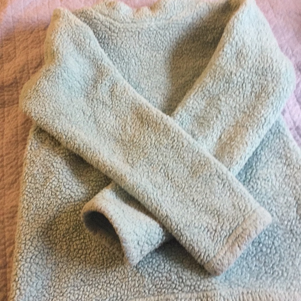 Furry Mint Sweater